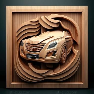 3D мадэль Geely Emgrand EC7 (STL)